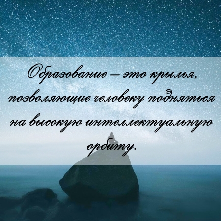 цитата об образовании и контрольной