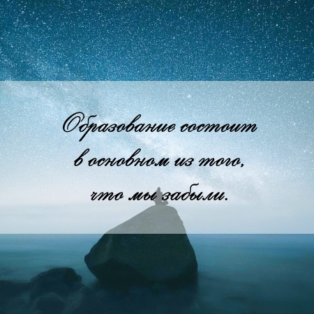 цитата об образовании и реферате